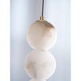 Load image into Gallery viewer, Pearl Alabaster Pendant Light
