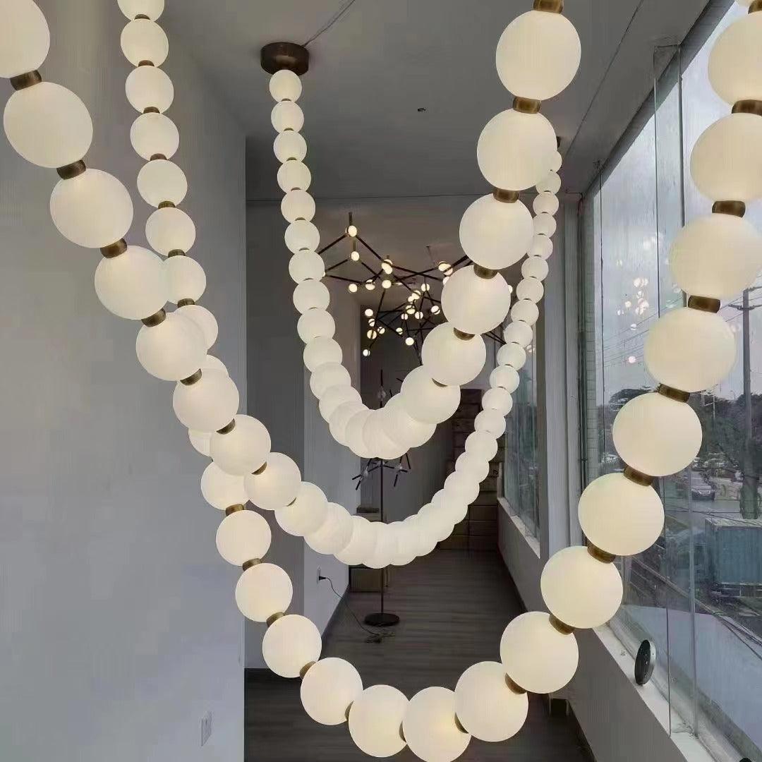 Pearl Necklace Chandelier