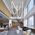 Load image into Gallery viewer, Pearl Necklace Chandelier
