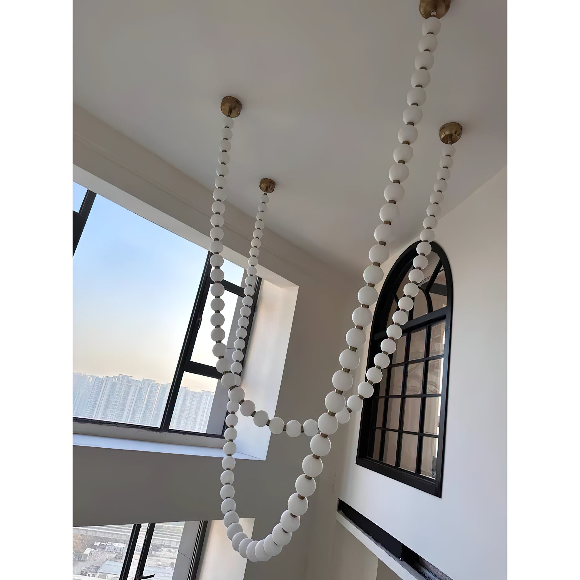 Pearl Necklace Chandelier