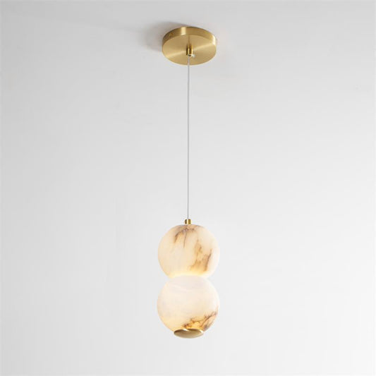 Pearl Alabaster Pendant Light – detail 23