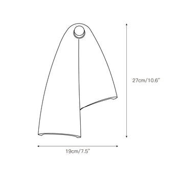 Pearlmont Travertine Wall Lamp – detail 3 — Dimension drawings 1