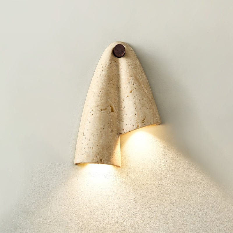 Pearlmont Travertine Wall Lamp