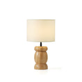 Load image into Gallery viewer, Pebble Wood Table Lamp
