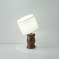 Load image into Gallery viewer, Pebble Wood Table Lamp
