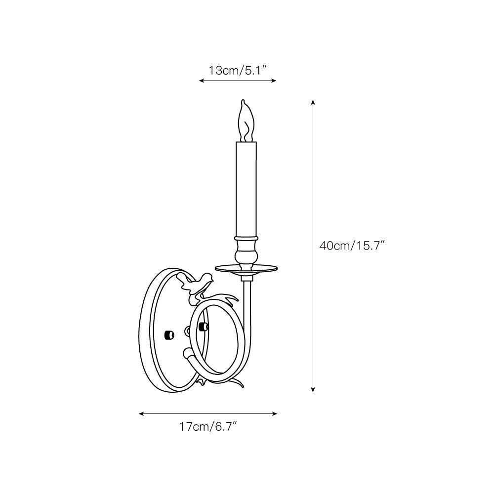 Perching Bird Sconce