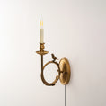 Load image into Gallery viewer, Perching Bird Plug-in Sconce
