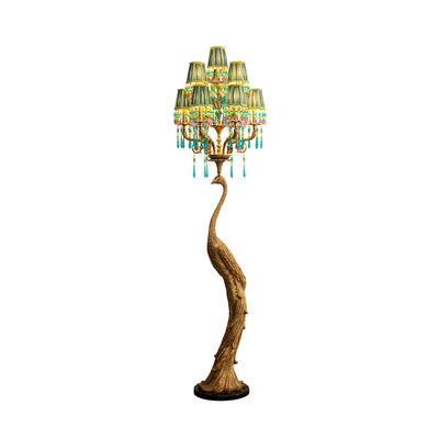 Luminária de Pé Perky Peacock