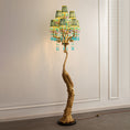 Load image into Gallery viewer, Perky Peacock Floor Lamp
