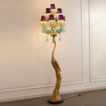 Load image into Gallery viewer, Perky Peacock Floor Lamp
