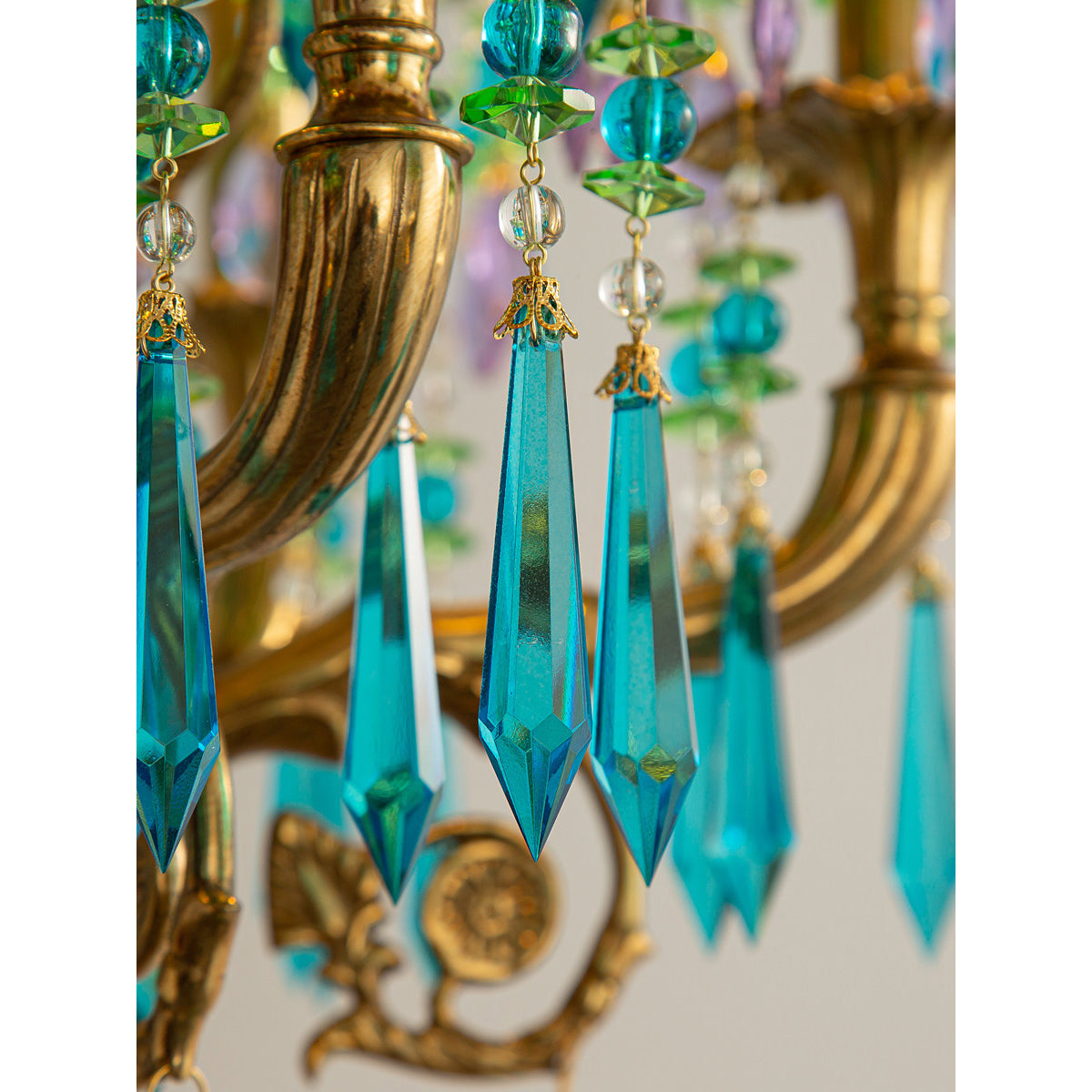 Perky Peacock Floor Lamp