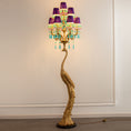 Load image into Gallery viewer, Perky Peacock Floor Lamp
