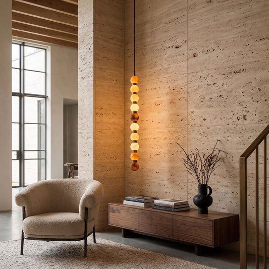 Perle Alabaster Pendant Lamp