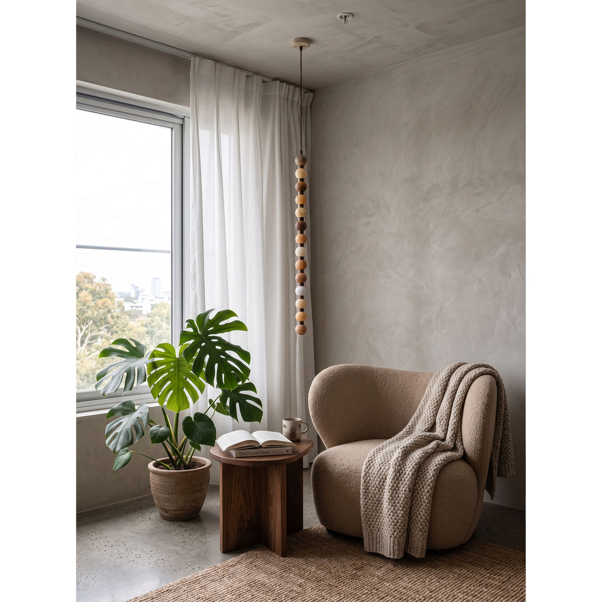 Perle Alabaster Pendant Lamp