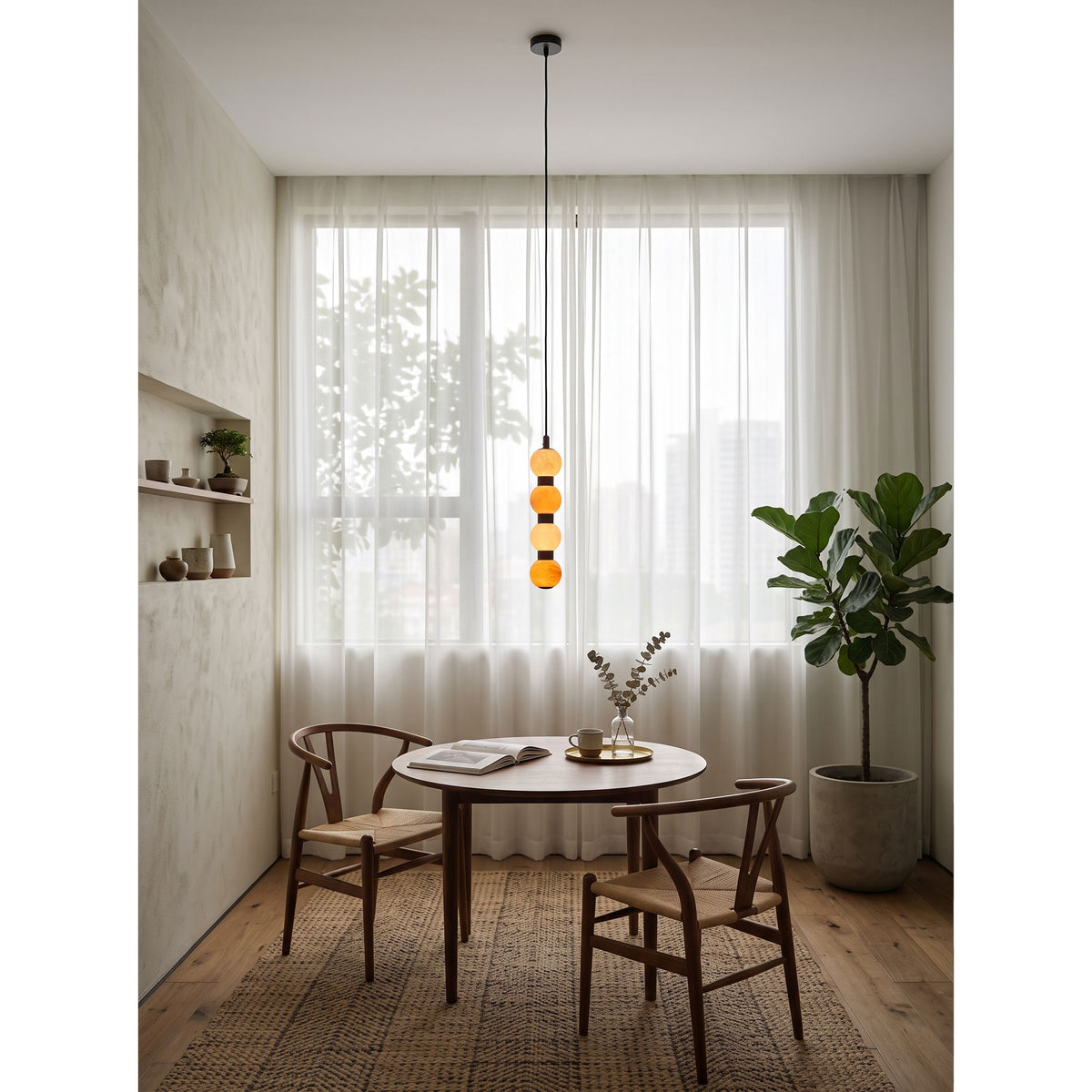 Perle Alabaster Pendant Lamp