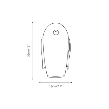 Pet Table Lamp – detail 5 — Dimension drawings 3