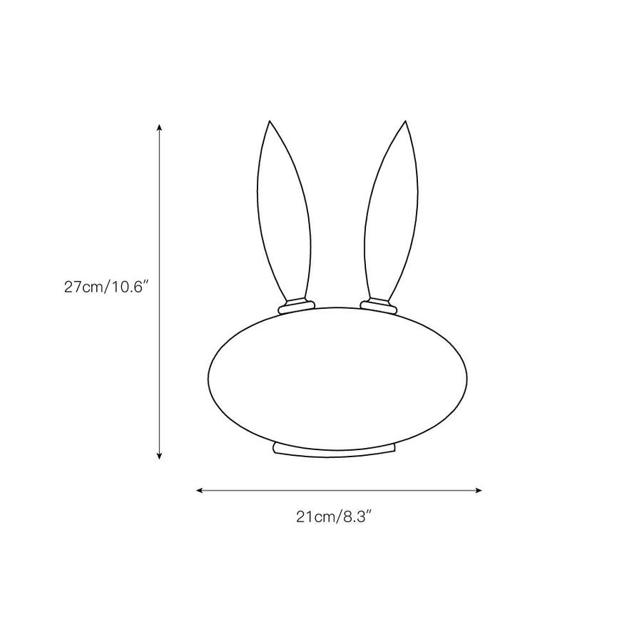 Pet Table Lamp – detail 4 — Dimension drawings 2