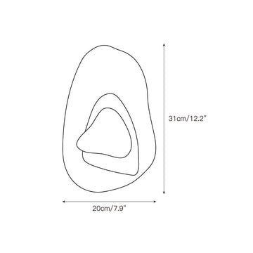 Petra Wall Lamp – detail 3 — Dimension drawings 1