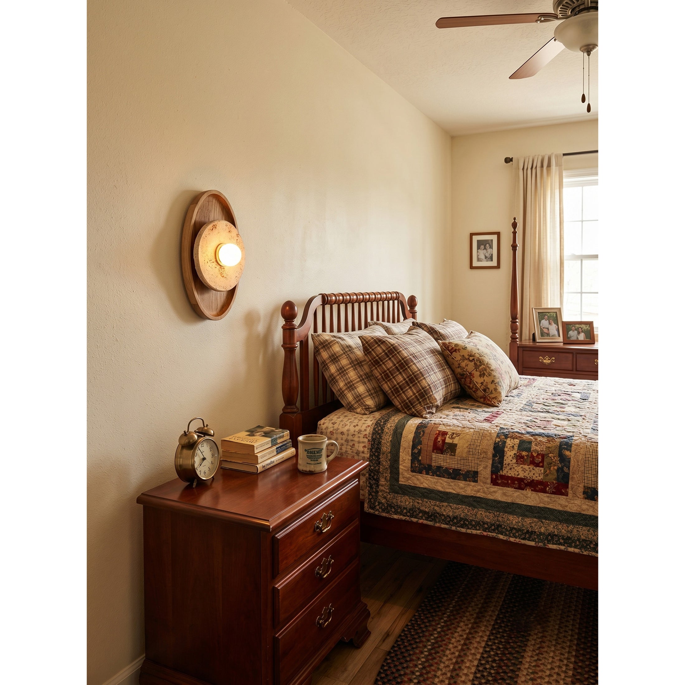 Petra Travertine Wall Sconce
