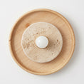 Load image into Gallery viewer, Petra Travertine Wall Sconce
