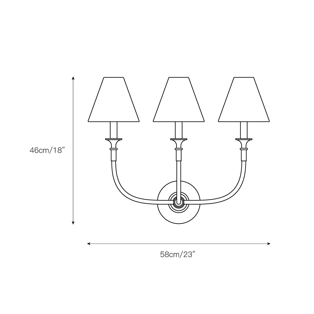 Piaf Grande Sconce