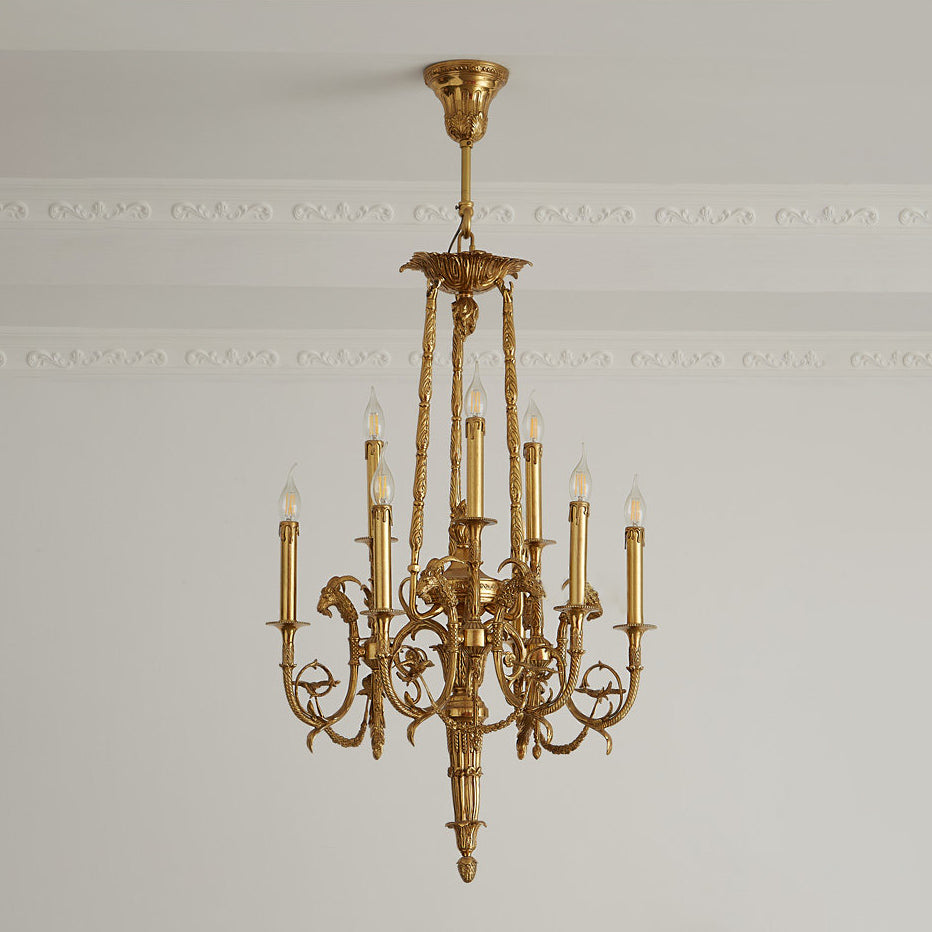 Pierre Gouthiere Chandelier