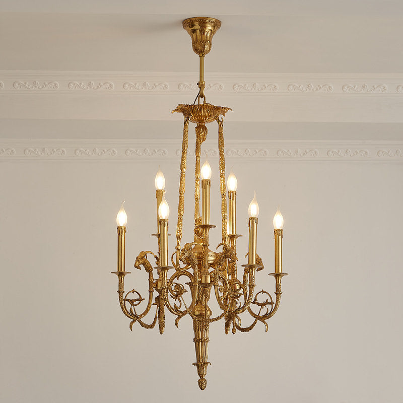 Pierre Gouthiere Chandelier