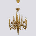 Load image into Gallery viewer, Pierre Gouthiere Chandelier
