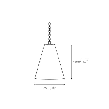 Pierrepont Pendant Light – detail 4 — Dimension drawings 2