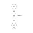 Load image into Gallery viewer, Pillar Diamond Alabaster Wall Sconce
