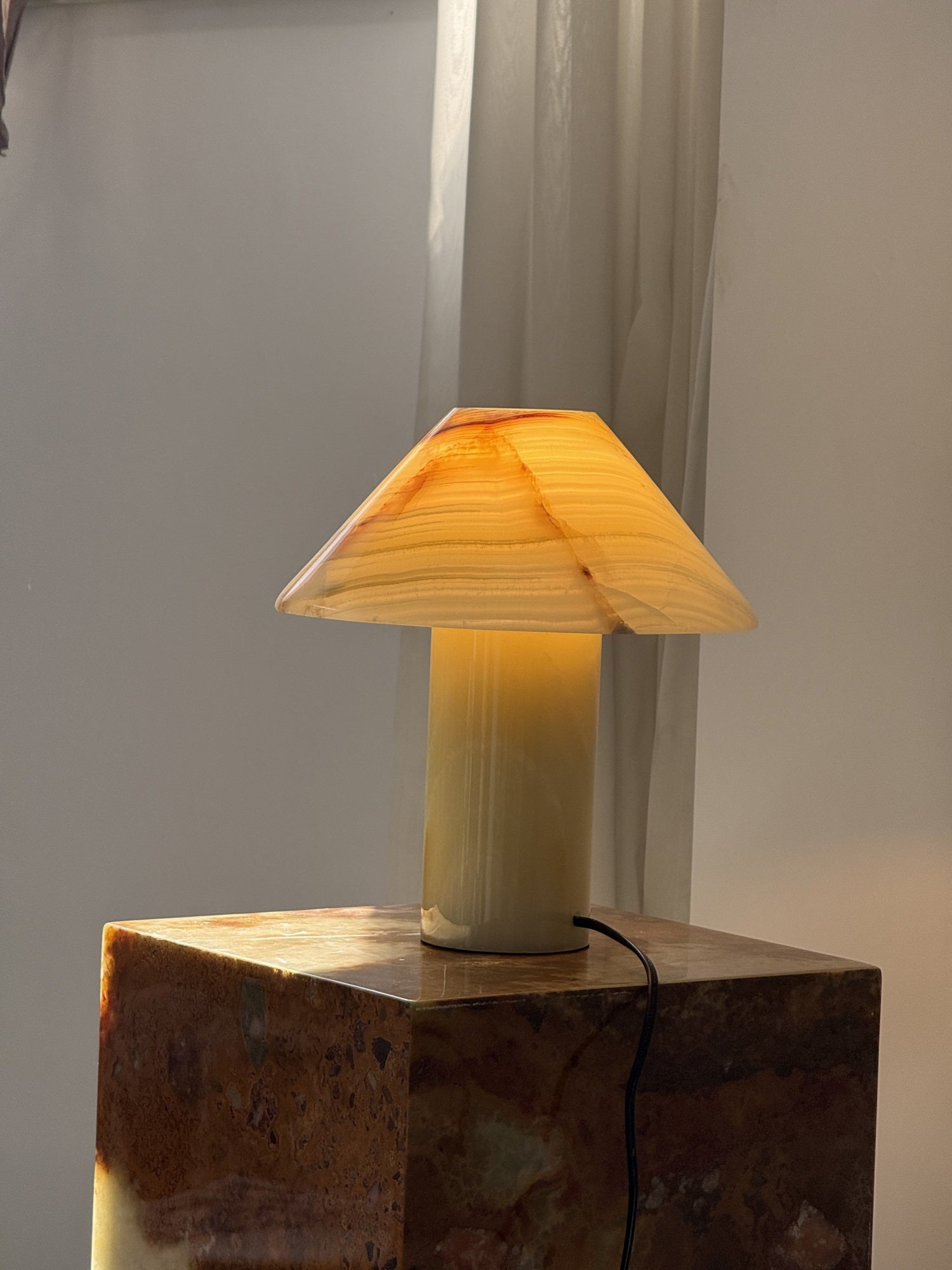 Pillar Stone Table Light