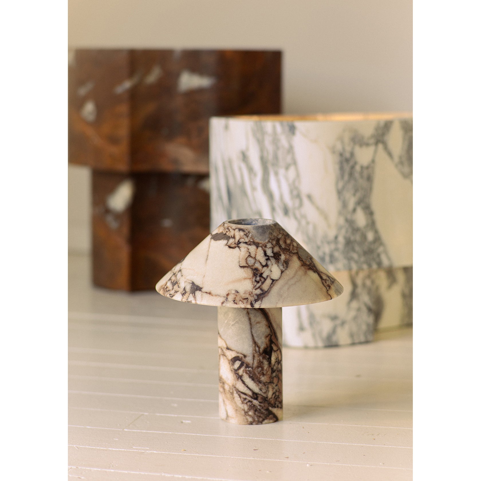 Pillar Stone Table Lamp