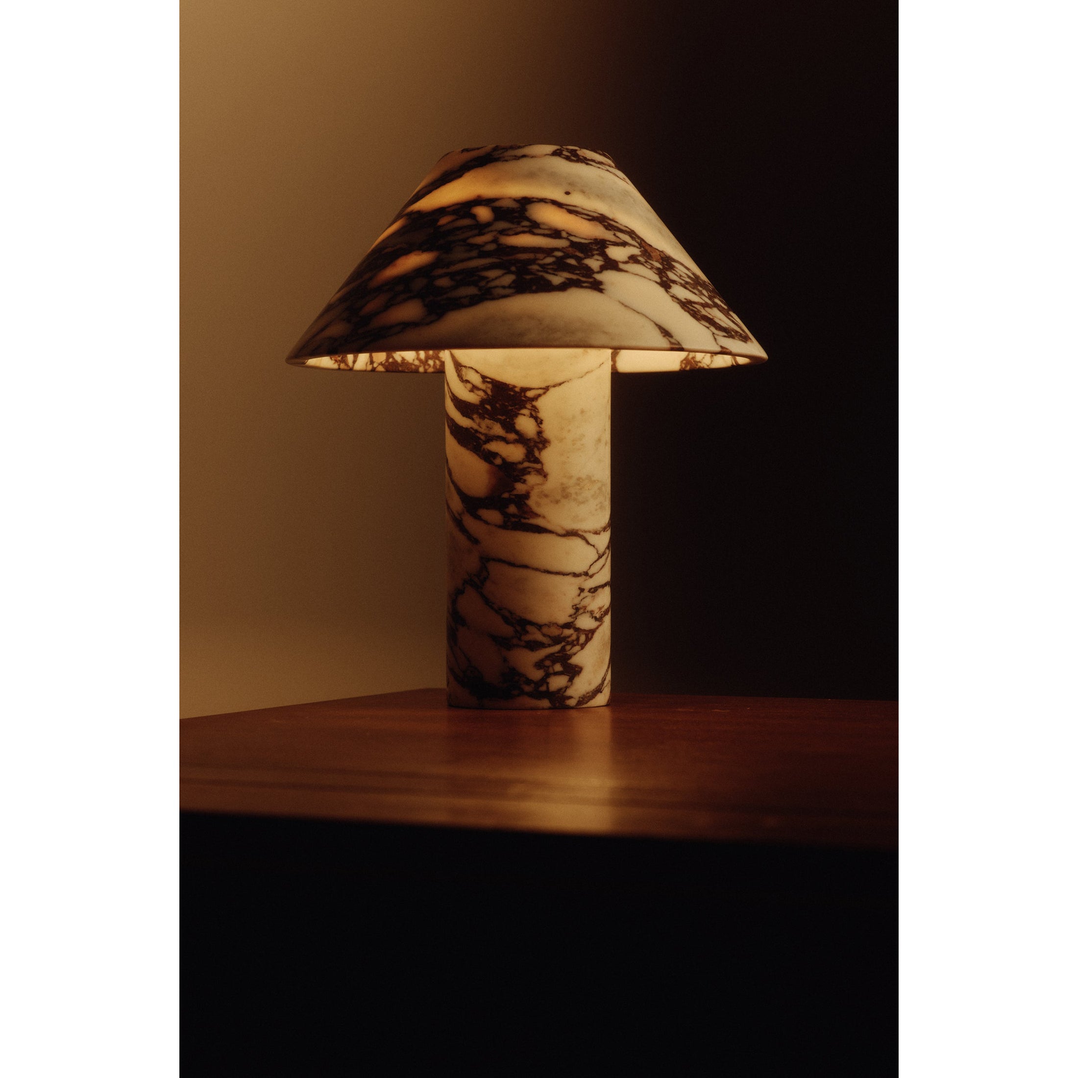 Pillar Stone Table Lamp