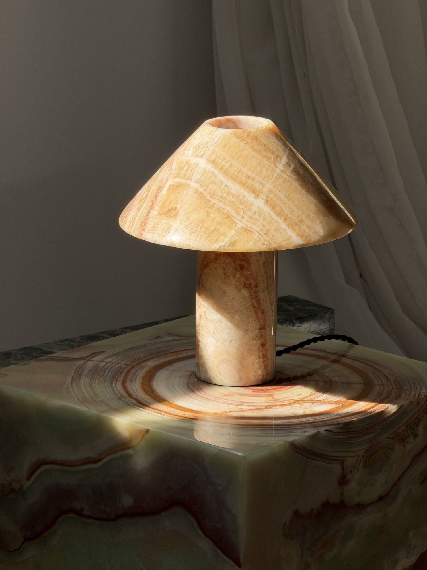 Pillar Stone Table Light
