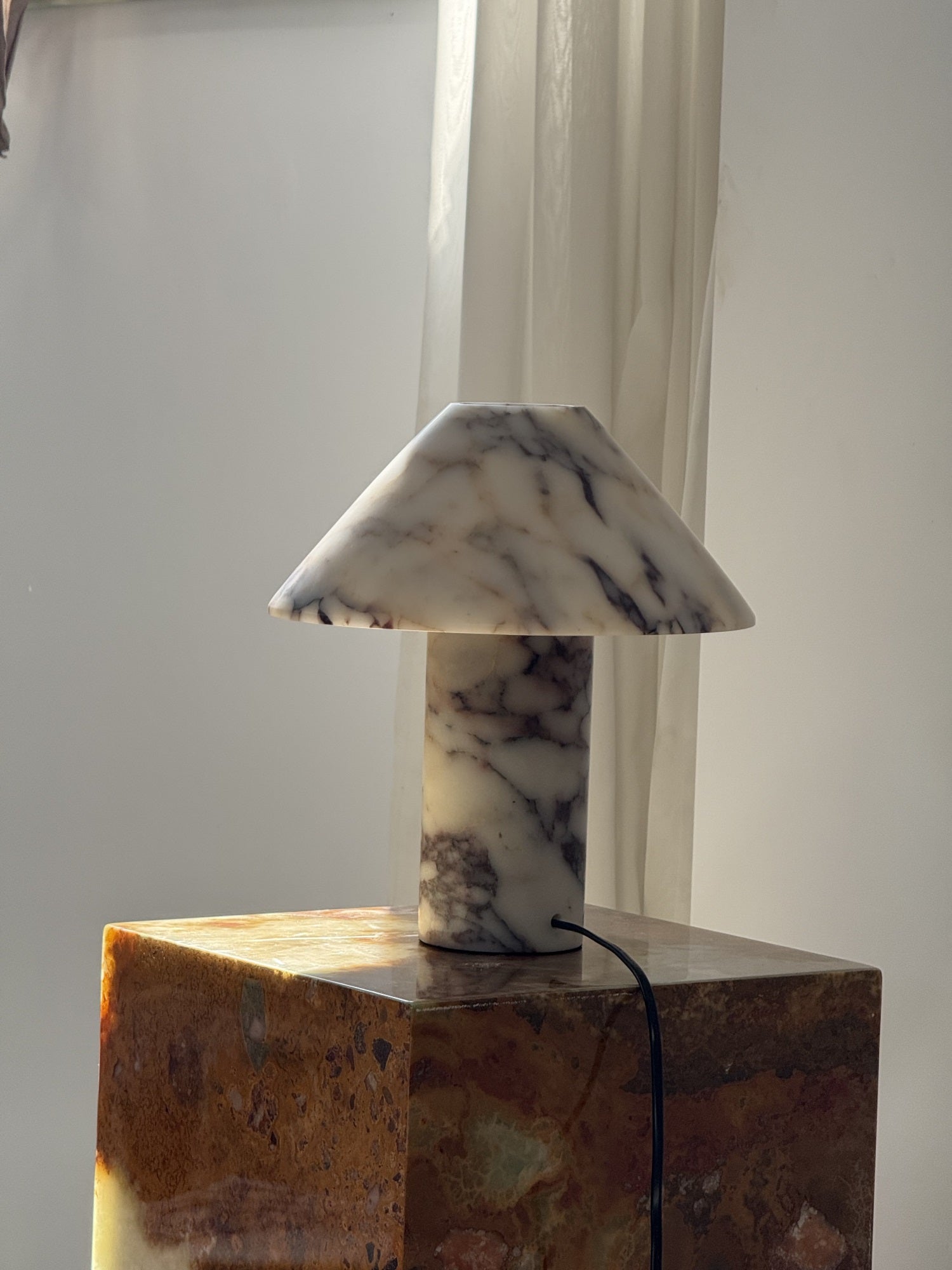 Pillar Stone Table Light