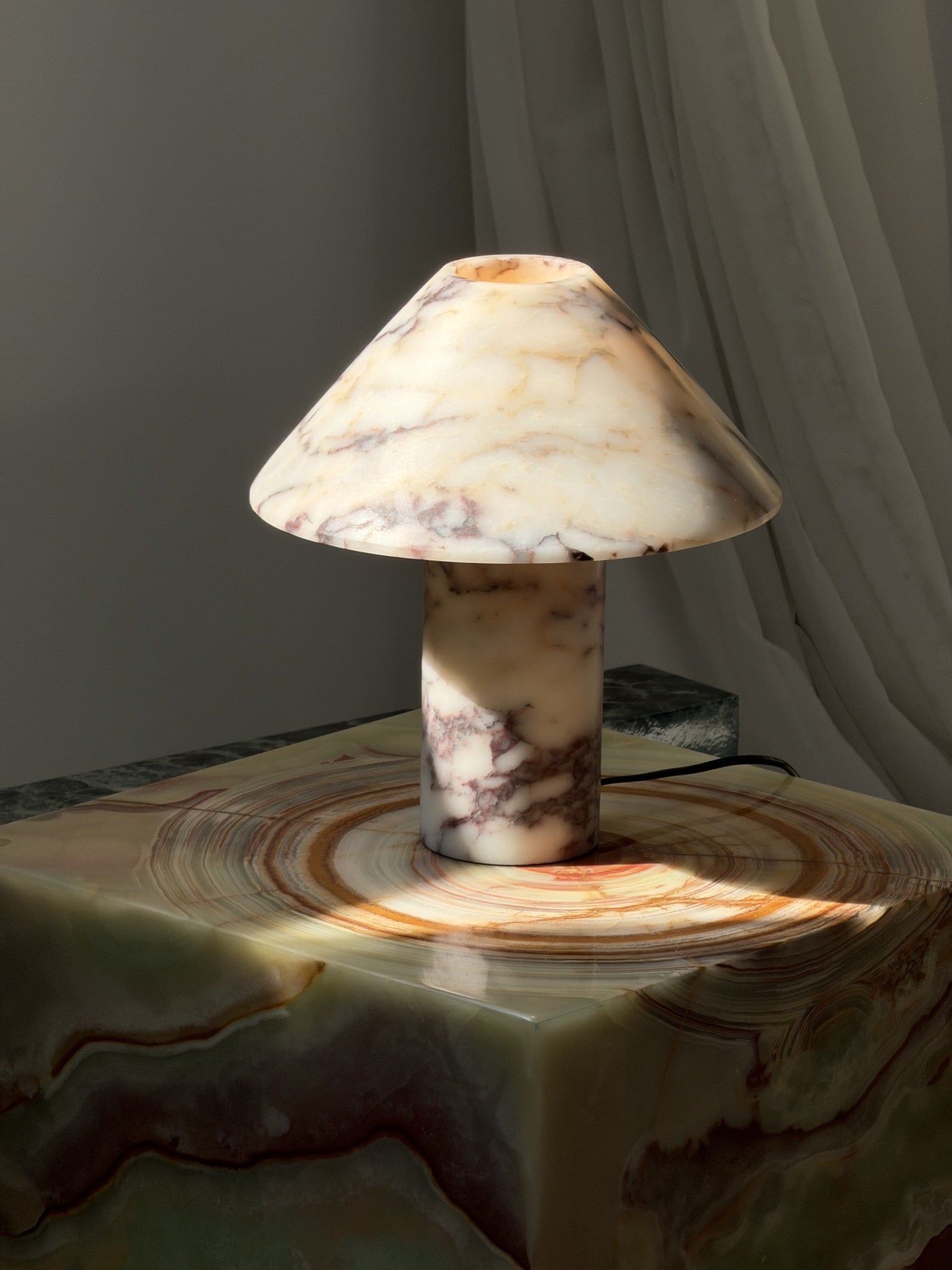 Pillar Stone Table Light