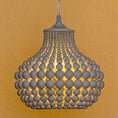 Load image into Gallery viewer, Pilli Beaded Pendant Lamp
