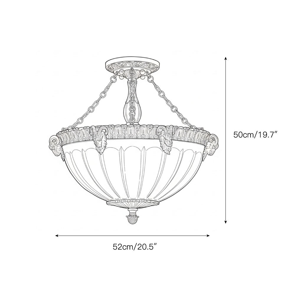 Pineapple Ceiling Lamp