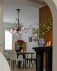 Load image into Gallery viewer, Pink Tulip Chandelier
