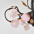 Bild in Galerie-Betrachter laden, Pink Tulip Chandelier
