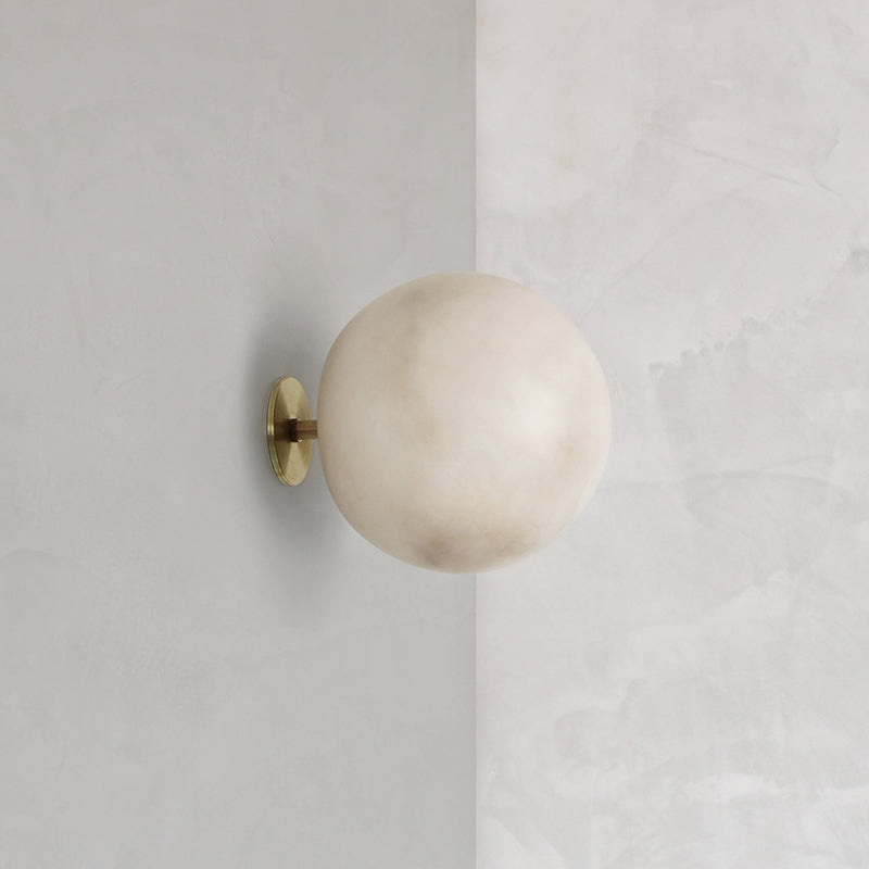 Planette Alabaster Wall Lamp