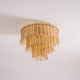 Load image into Gallery viewer, Plume Glass Ceiling Light
