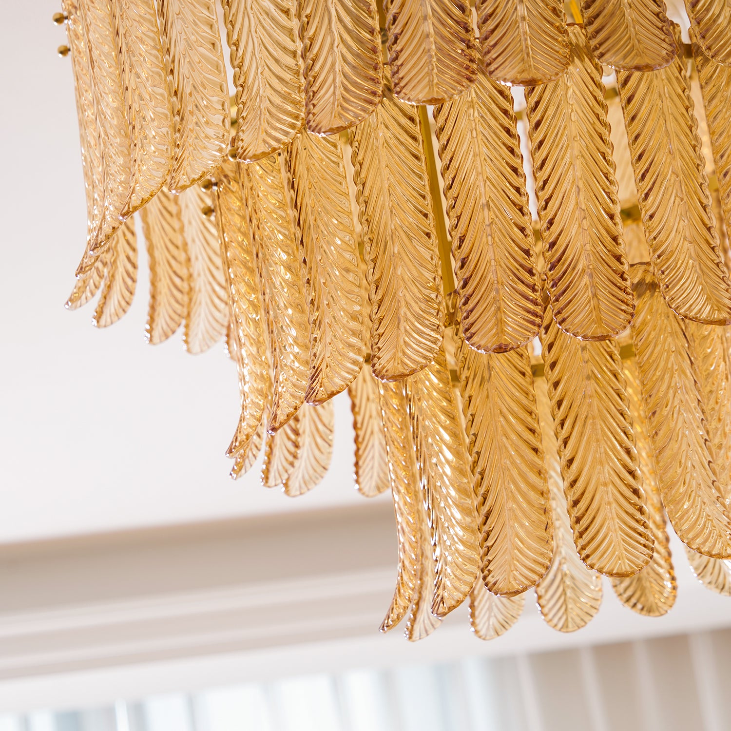 Plume Glass Ceiling Light