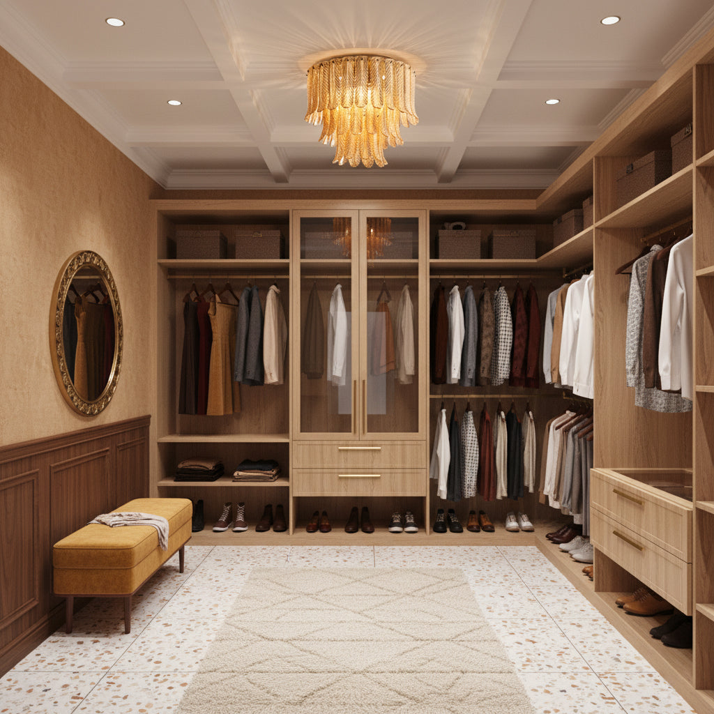 Plume Glass Ceiling Light