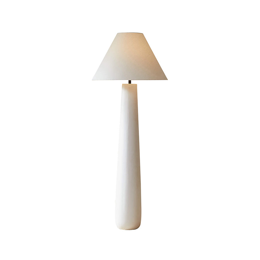 Lampadaire blanc polaire