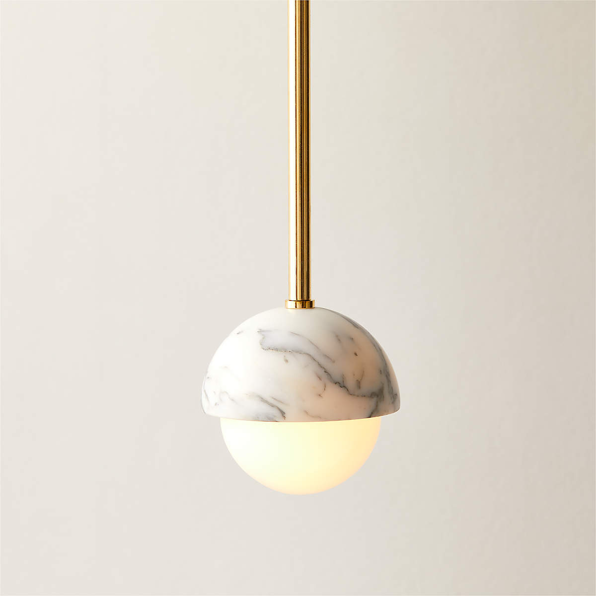 Polaris White Marble Pendant Lamp