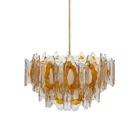 Poliedro Murano Glass Chandelier