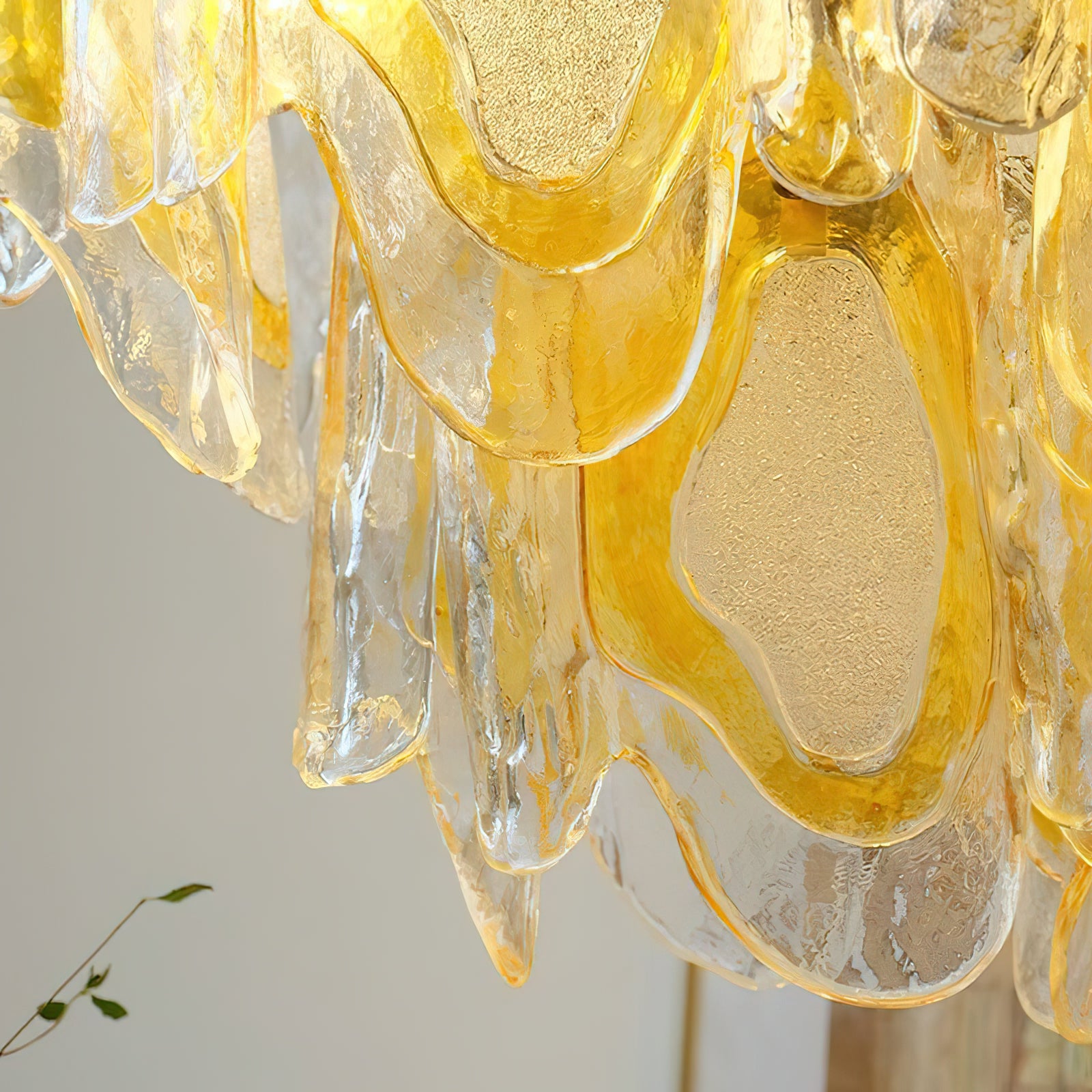 Poliedro Murano Glass Chandelier