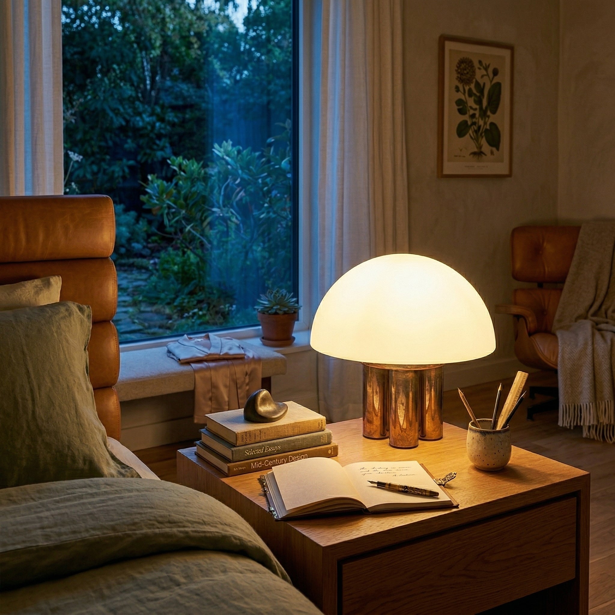 Porcino Alabaster Table Lamp