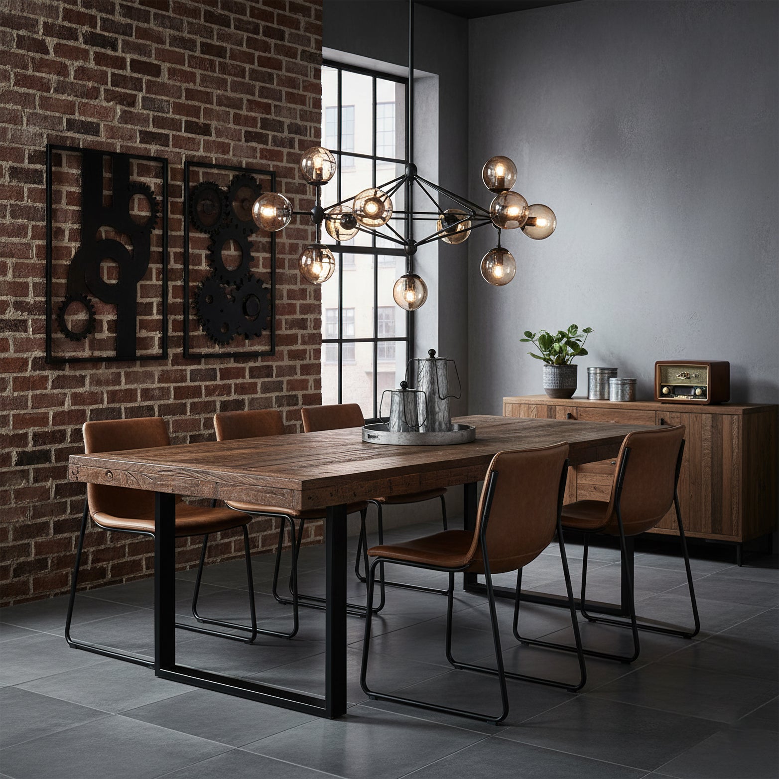 Possini Euro Gable Modo Chandelier